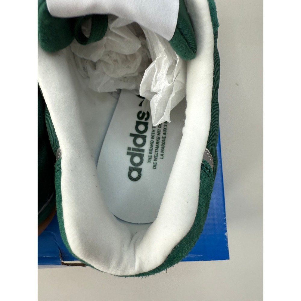 Adidas Adiracer Lo Green White Gum Quilted Suede Sneakers Women 6 Men 5 NWB - Picture 8 of 10